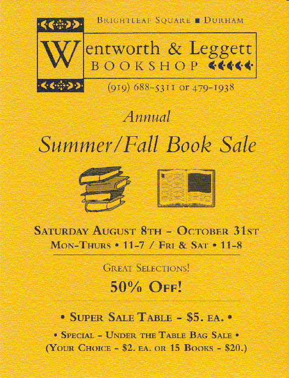 Annual Summer Book Sale